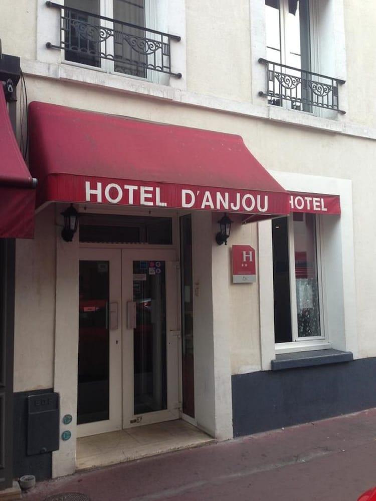 Hotel D'Anjou Levallois-Perret Exterior foto